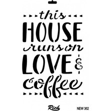 Bigelal Rich New Seri N-362 Stencil 35X25 cm