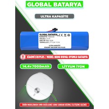 Xiaomi X10 Plus Robot Süpürge Bataryası 14.4V 7000MAH (Ultra Kapasite)