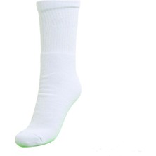 Demirci Havlu Çorap Topuksuz - Beyaz - Std