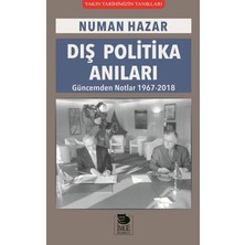 İmge Kitabevi Yayınları Dış Politika Anıları - Güncemden Notlar 1967-2018