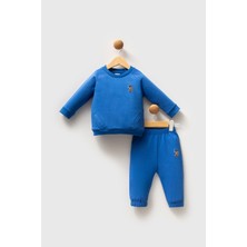 U.S. Polo Assn. Us Polo Erkek Basıc Alt Üst Takım - 2586US - Saks - 9 Ay Saks