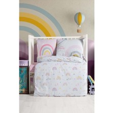 Kanz Unısex Baskılı Nevresim Takımı - 001KZ - Pembe - St Pembe