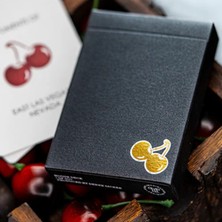 Uspcc Cherry Casino House Deck (Monte Carlo Black And Gold) Playing Cards