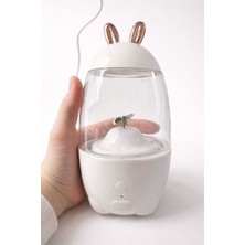 Saros Teknoloji Kişisel Blender Içecek Hazırlama- Ek Gıda Hazırlama - Taşınabilir Şarjlı - Kulaklı Sevimli Şekil