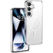 Galaxy S26 Uyumlu Kılıf Wiwu MCC-101 Ishield Pro Serisi M-Safeli Crystal Sert Pc Kapak Şeffaf