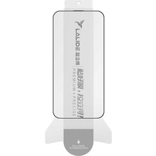 iPhone 17 Pro Uyumlu Wiwu LLD301 3D Curved Parmak Izi Bırakmayan Temperli Cam Ekran Koruyucu Şeffaf