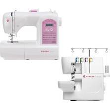 Singer Starlet 6699 Dikiş Makinesi ve Singer S0105 Overlok Makinesi Avantajlı Paket