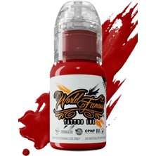 Valor Big Apple Red World Famous Dövme Boyası 15ML – Yoğun Kırmızı Profesyonel Tattoo Ink