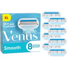 Gillette Venus Smooth Tıraş Yedek Bıçakları 8 Adet