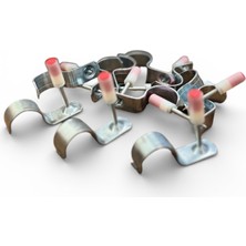 Ata 25MM Kroşe Boru Sabitleme Barutlu Çivi (100 Adet)