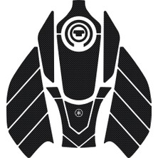 Grippatch Yamaha Mt-07 Tracer (2022) Uyumlu Kaydırmaz 6d Karbon 22 Parça Tank Pad Seti - GC89