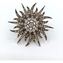 Esra Pamir Elmas Montür Broş