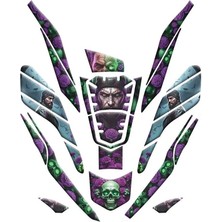 Gogo Premium Honda Pcx 2021 - 2024 Uyumlu Tank Pad Set 011 | Gogopremium