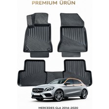 Black Gold Mercedes Gla 2014-2020 ile Uyumlu 3D Oto Paspas Premium