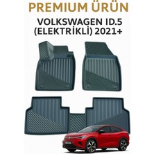 Black Gold Volkswagen Id5 (Elektrikli) 2021+ Uyumlu 3D Oto Paspas Premium