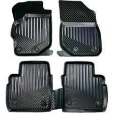 Black Gold Peugeot 301 2014 3D Araca Özel Premium Havuzlu Oto Paspas