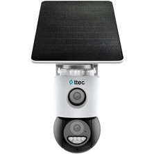 Ttec SLR-3320S-MH/SL-4G 3 Mp Sabit Lens Dahili Solar Panel IP65 3+3 Mp - 4g Solar Pt Kamera