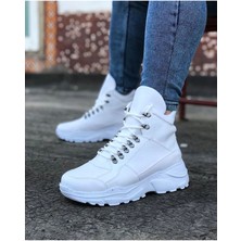 Bigelal Beyaz Uzun Bağcıklı  Bot