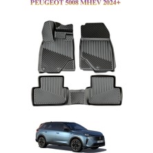 Black Gold Peugeot 5008 Mhev 2025+ ile Uyumlu 3D Oto Paspas Premium