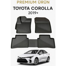 Black Gold Toyota Corolla 2019+ Uyumlu 3D Oto Paspas Premium