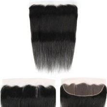 Bigelal Front Lace Peruk Tepesi Doğal Renk 18INCH