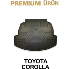 Black Gold Toyota Corolla 2019+ Uyumlu 3D Bagaj Havuzu Premium