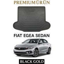 Black Gold Fiat Egea Sedan Bagaj Havuzu 2015-2025 Uyumlu 3D Premium