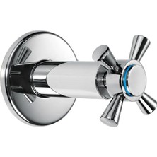 e.c.a QUADRILLE ANKASTRE ARA KESME VALFİ (180°)