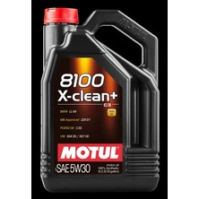 Motul 8100 X-Clean+ 5W-30 5 L – Yakıt Ekonomili Motor Koruma