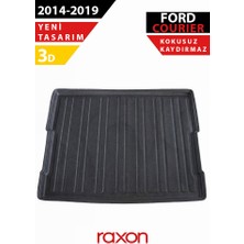 Raxon Ford Courier Koltuklu Van 2014-2019 Bagaj Havuzu – 3D Özel Kalıp | Su Geçirmez, Kaymaz, Tam Uyum