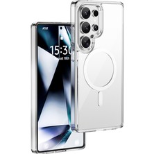 Galaxy S26 Ultra Uyumlu Kılıf Wiwu MCC-101 Ishield Pro Serisi M-Safeli Crystal Sert Pc Kapak Şeffaf