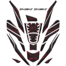 Gogo Premium Honda Pcx 2021 - 2024 Uyumlu Tank Pad Set 005 | Gogopremium