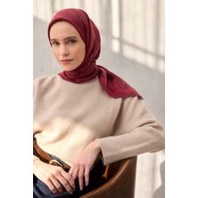 Silk Home Viskon Velora Eşarp Dört Mevsim Karma Desen Vişne Çürüğü 90X90