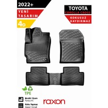 Raxon Toyota Corolla Cross 2022+ Plus Serisi 4d Paspas Siyah – Tam Uyumlu