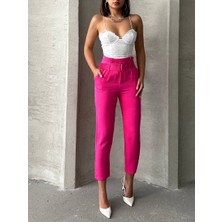 Kemerli Havuç Pantolon