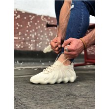 Bej Triko Sargı Taban Casual Erkek Ayakkabı