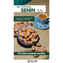 Hemdem Fildişi ve Sütlü Çikolatalı Pütürlü Hindistan Cevizi Küpleri 250 gr
