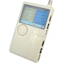 Zerzembe Kablo Test Cihazı RJ11 RJ45 USB Bnc Lan Ağ Kablosu Test Cihazı