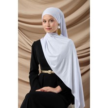 Silk Home Premium Penye Şal 65002-02 Beyaz