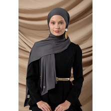 Silk Home Premium Penye Şal 65002-27 Koyu Gri