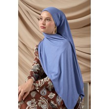 Silk Home Premium Penye Şal 65002-42 Kot Mavi