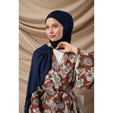 Silk Home Premium Penye Şal 65002-03 Lacivert