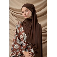Silk Home Premium Penye Şal 65002-08 Kahverengi