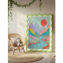 Fuart.Co Sessiz Vaha Dijital Baskı Çocuk Posteri (Çerçevesiz) COFU