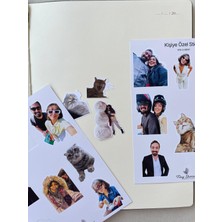 Tiny Stories TR Kişiye Özel Özel Kesim Sticker - 2 Sayfa(16 Adet Fotoğraf)