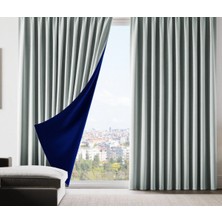 Mebelport Curtain Karartma Fon Perde 100% Lüks Dauble Blackout (Tek Kanat)