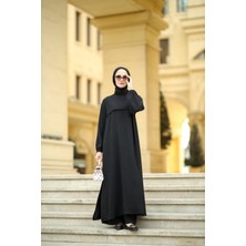 Ns Moda Tesettür Sultani Takım Siyah