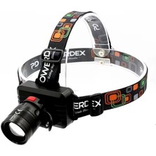 Powerdeks PD-7772 Şarjlı LED Kafa Feneri Zoomlu