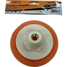 Nikon 12550TM Polisaj Süngeri 125 mm Turuncu Orta Sert
