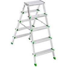 Sm Saraylı 5+5 Çift Taraflı Alüminyum Merdiven